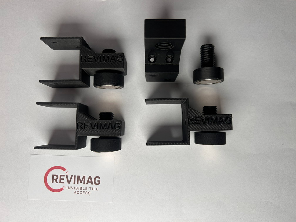 REVIMAG Basismodul 2 – Unsichtbares magnetisches Revisionssystem für 30 mm Bauplatten